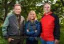 Winterwatch/Springwatch team Chris Packham, Michaela Strachan and Iolo Williams