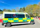 HTG-UK ambulance at Poole Hospital