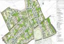 asterplan for the Ham Farm development – showing other proposed and already agreed developments.