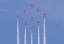 The Red Arrows will be based at Bournemouth Airport until June 8