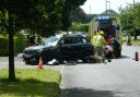 Crash in Station Road, New Milton