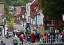 Lymington High Street was said to have 