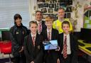 Each student at the session was given a tablet to explore different road-based cycling scenarios