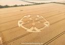 Mystery crop circle appears in Dorset