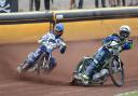 Poole Pirates Speedway v Scunthorpe Scorpions in KO Cup semi final at Wimborne Road.