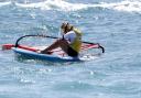 Great Britain's Emma Wilson following the Women's Windsurfing - Final, where she claimed a bronze medal, at the Marseille Marina - Marseille, on the eighth day of the 2024 Paris Olympic Games in France. Picture date: Saturday August 3, 2024. PA Photo.