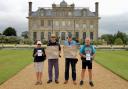 Protestors at Kingston Lacey