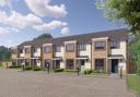 Artist’s impression of the shared ownership properties at Moore Close