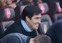 AFC Bournemouth v Newcastle  in first home game of the season at Vitality Stadium. and 125th asnniversary celebration. Andoni Iraola.