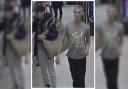 Police have released a CCTV image of two men they want to identify