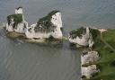 Old Harry Rocks in Dorset.