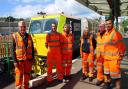 Balfour Beatty NR weed-killing train Tuesday 11 June 2024