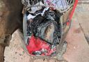 Mail inside a post box was set alight on September 8.