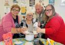 RECIPE FOR MATHS SUCCESS – West Howe adult learners Yvonne Andrews, Jan O’Brien, Lee Platt and Angie Hook used baking to boost their maths skills at The Henry Brown Community Centre in Cunningham Crescent.