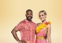 JB Gill and Amy Dowden who have been paired for Strictly Come Dancing 2024 (Ray Burmiston/BBC/PA)