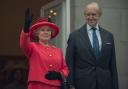 Imelda Staunton as Queen Elizabeth II and Sir Jonathan Pryce as the then-Duke of Edinburgh from the final season of The Crown (Netflix/PA)