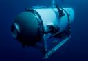 The Titan submersible which imploded in the Atlantic (OceanGate Expeditions via AP)