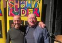 Toby with Shaun Ryder