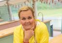 Nelly on episode 2 of series 15 of The Great British Bake Off