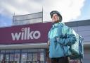 Deliveroo delivery partnership with Wiko, at Wilco in Rotherham, South Yorkshire. Picture date: Monday October 14, 2024. Photo credit: Deliveroo/Dominic Lipinski