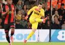 AFC Bournemouth v Arsenal  at Vitality Stadium. Kepa.