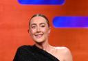 Saoirse Ronan during filming for the Graham Norton Show (Matt Crossick Media Assignments/PA)