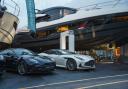 Aston Martin Goldfinger edition at Sunseeker, Poole