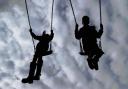 File photo dated 04/03/17 of children enjoying playing on swings. The UK and Scottish governments are failing to use their powers to reduce poverty, a report by a leading charity has found, as rates of extreme deprivation rise. Issue date: Monday October