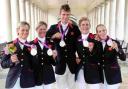 William Fox-Pitt with the rest of the Team GB eventing team