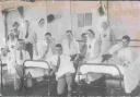 CARE: A photo of nurses and patients at the ‘Tin Town’ hospital in Brockenhurst