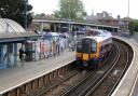 Picture by Richard Crease  - 10/06/14  - RC100614pPooleTown4 -    for 2014 Then and Now book.  Poole Town -  Poole Railway Station