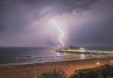 Lightning over Bournemouth (pic: Matt Pinner)