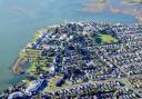 Aerial photo of Mudeford. Picture: Stephen Bath.