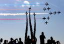 A potential operator wants to host the air show for 10 years