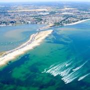 An aerial view of Mudeford. Picture by Stephen Bath