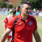 Poole Town boss Tom Killick.