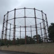 The gas holder was demolished in 2019.