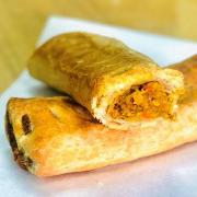 Stock image: Vegan sausage roll