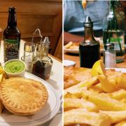 Fish and Chips at the Fry Inn (left) and Chez Fred (right) Credit: TripAdvisor