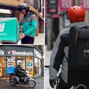 There are a number of discounts to be enjoyed at the likes of Deliveroo, Uber Eats and Domino's this weekend beginning November 12 (PA)