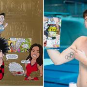 Emma Raducanu, Bukayo Saka, Sky Brown, Maisie Summers-Newton and Matty Lee are some of the many teen athletes joining the Beano team this Christmas (Beano)