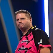 Scott Mitchell v Chris Landman PDC World Championship (Pictures: Taylor Lanning)