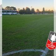 Meadens Skoda Arena prior to today's big game (Pic: Brockenhurst FA)