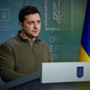 Ukranian President Zelensky to give 'historic address' to MPs today - How to watch. Picture: PA