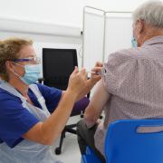 COVID vaccination taking place at the Kings Park vaccination centre in Boscombe