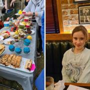 7 year old Daisy Chapman raises money for Newsquest Ukraine Appeal with bake sale