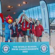 Talbot Heath swimmers (Picture: Talbot Heath School)