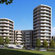 CGI of development in Cambridge Road, Bournemouth