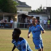 An evening with Brett Pitman in the Wessex League