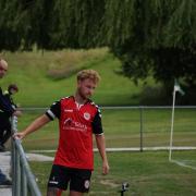 Bournemouth Poppies' Tyrone Carkeet scored a penalty in their comeback win at Portland United (Pic: Jack Tanner)